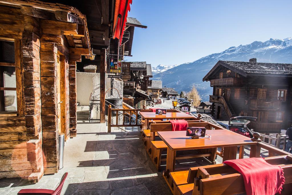 Hotel De Moiry Superieur Grimentz Exterior photo