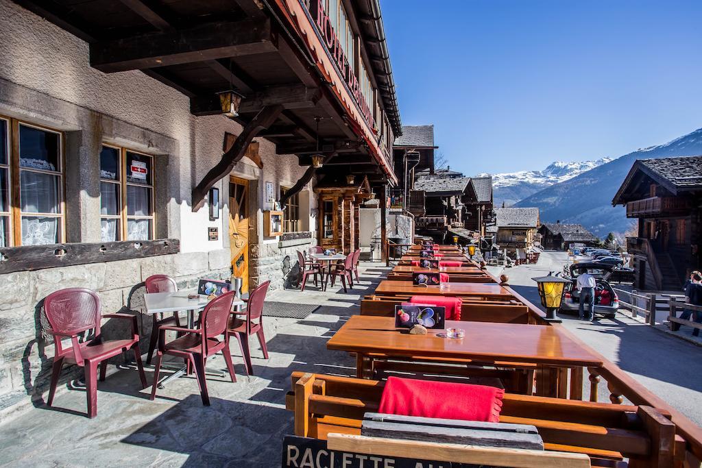 Hotel De Moiry Superieur Grimentz Exterior photo