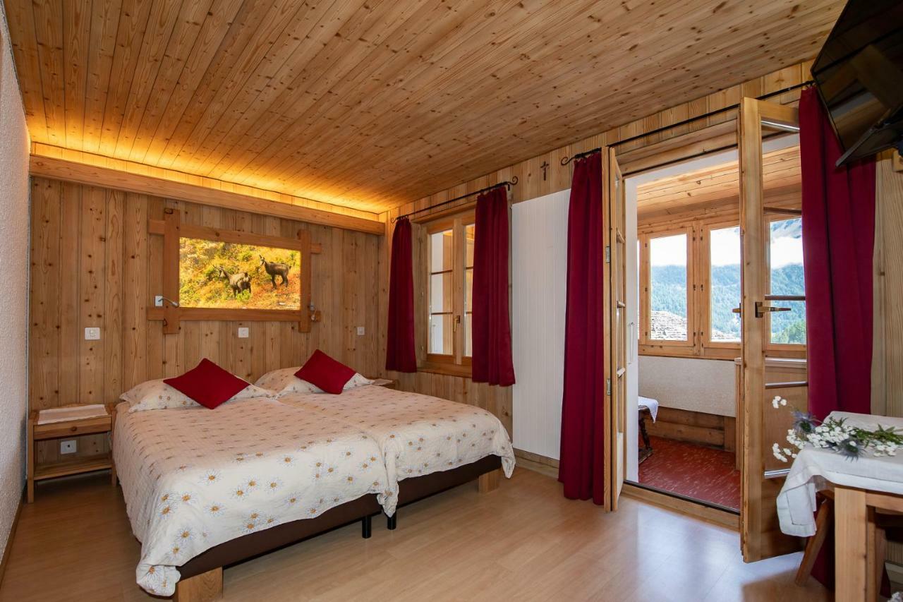 Hotel De Moiry Superieur Grimentz Exterior photo